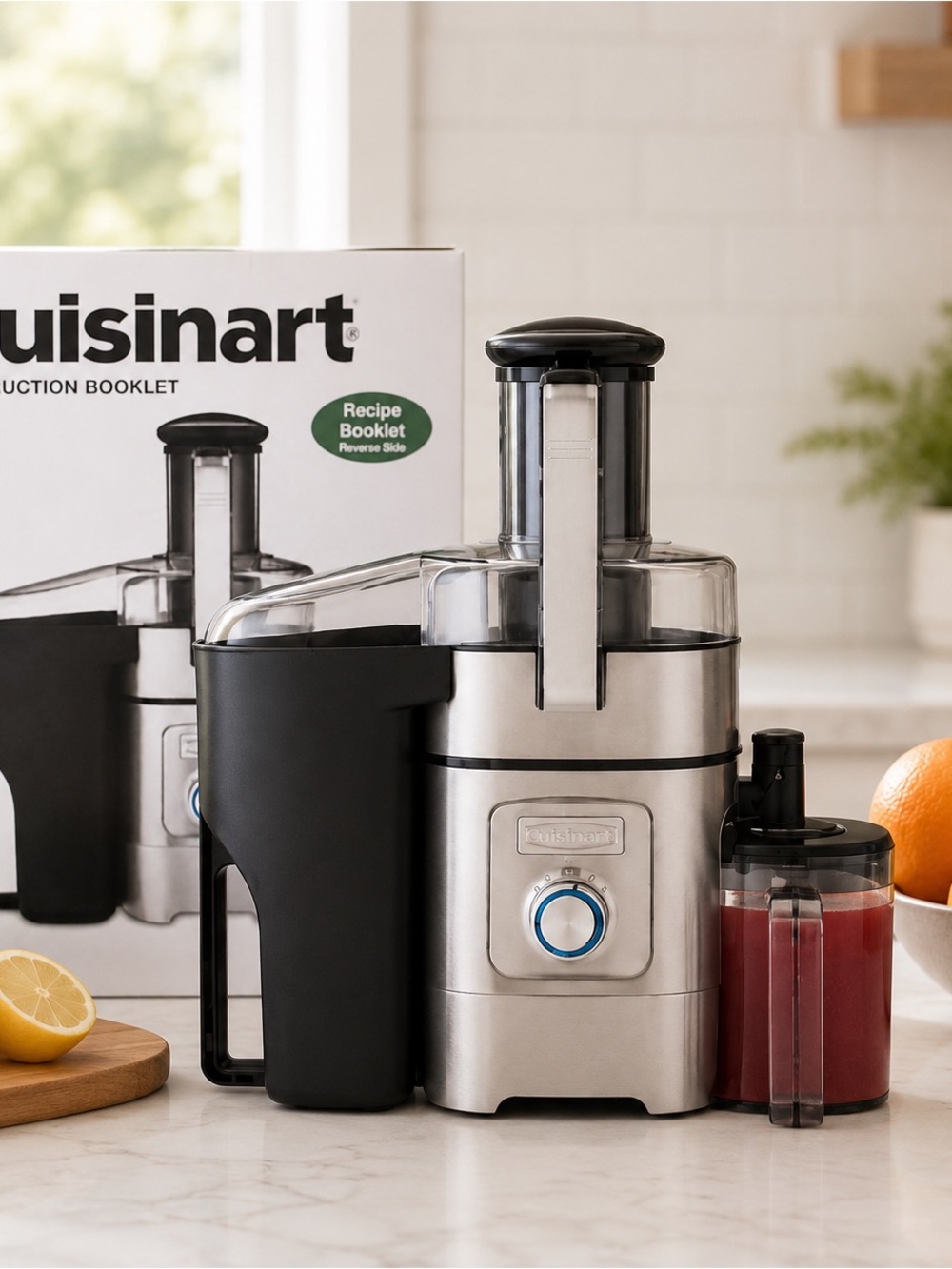 Cuisinart CJE-1000P1 1000 Watt 5 Speed  Juice Extractor Never Used